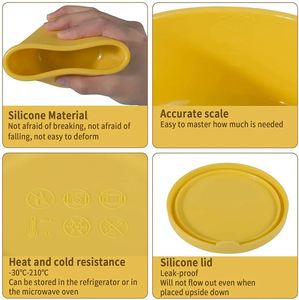 Cute Kid Children's Insulated Portable Heated Bento Silicone Food Container School Lunch <b>Box</b> Set for Kids and Adults - Product Image 4