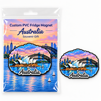Aimant de réfrigérateur de la Sydney Harbour Bridge, Australie, en PVC souple, aimant en caoutchouc personnalisé, aimant de réfrigérateur pour souvenirs