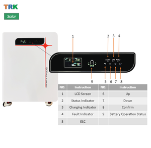 โมดูลเก็บพลังงานแบตเตอรี่ออลอินวัน 51.2v 10Kwh 15Kwh ระบบไฮบริด ใช้ได้ทั้งแบบเชื่อมต่อและไม่เชื่อมต่อกับระบบไฟฟ้า สำหรับบ้าน ขายส่ง - Product Image 3