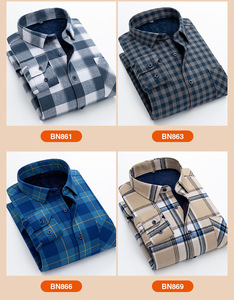 <span class=keywords><strong>Chemise</strong></span> <span class=keywords><strong>Homme</strong></span> Originale Décontractée Coupe Slim en <span class=keywords><strong>Velours</strong></span> Uni, Épaisse et Doublée Polaire, à Carreaux, Manches Longues, Automne et Hiver - Product Image 6