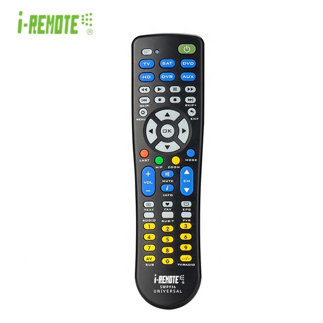 Chunghop I-remote SMR936 Fixed Code Learning Code 6 in 1 Smart Universal Remote Control Tv
