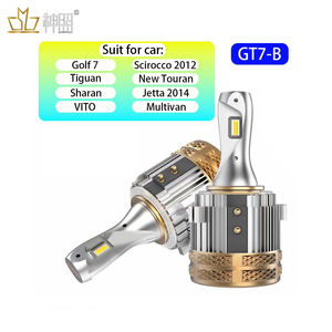 Les phares à LED de voiture conviennent au Golf7 <span class=keywords><strong>Tiguan</strong></span> Scirocco2012 Sharan Touran H7phare avant Installation non destructive - Product Image 6