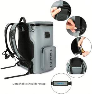 कस्टम लोगो बड़ा इन्सुलेट थर्मल लंच बैग पोर्टेबल फोल्डिंग पिकनिक कूलर आउटडोर ढहने वाला इन्सुलेट हो सकता है - Product Image 5