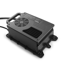 Chargeur robuste LNLEE 58,4 V 50 A pour batterie de voiture de tourisme 16S 48 V 200 Ah, charge rapide pour véhicules électriques lourds