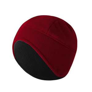 Casquette polaire à cache-oreilles style 135, coupe-vent, double couche, épaissie, pour le cyclisme, les sports, la moto, chapeau adulte - Product Image 2