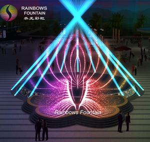 Espectáculo de fuente Musical con haz de luz Digital para centro comercial, nuevo diseño, <span class=keywords><strong>2022</strong></span> - Product Image 4