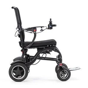 Portable And Efficient Electric Wheelchair With Carbon Fiber Frame For Improved Mobility