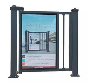 Porta completamente automatica di pubblicità del portone di pubblicità con la nuova progettazione e personalizzata per il parcheggio pubblico - Product Image 5