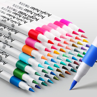 Marqueurs d'artiste professionnels pour loisirs créatifs, stylos de peinture acrylique à séchage rapide et imperméables pour l'art et le design