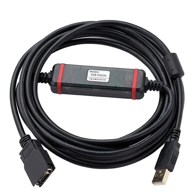 Suitable PLC Programming Cable CS/CJ/CQM1H Series Download Cable USB-CN226+ Customize China Manufacturer