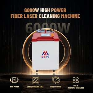 Machine industrielle de nettoyage propre de laser en métal de fibre continue 6000w pour le prix d'enlèvement de peinture de rouille - Product Image 5