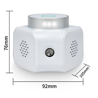 Répulsif à ultrasons pour rongeurs d'intérieur X-Pest 4 en 1 Capteur Répulsif pour rongeurs Souris Rats Souris