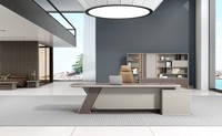 Nouveau design durable Mobilier de bureau Boss Manager Executive Desk Table de travail Bureau d'ordinateur