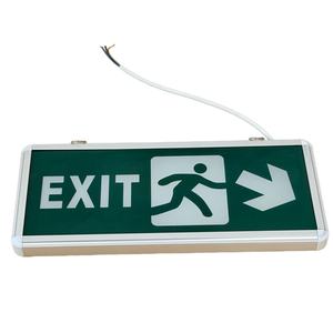 ป้ายไฟฉุกเฉิน LED ทางออกสองด้าน สีเขียว สำหรับโรงงานโดยตรง - Product Image 2