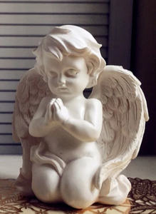 Monumentos y lápidas de ángeles de mármol blanco chino - Product Image 2