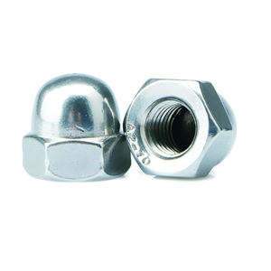 Produttore di elementi di fissaggio di buona qualità a basso prezzo zinco zincato acciaio al carbonio grado 4 M14 M16 esagono tappo a cupola dadi esagonali - Product Image 4