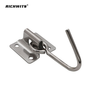 ตะขอเกี่ยวแบบตาไก่ RICHWITS ขนาด 6 มม. ผลิตจากเหล็กกล้าไร้สนิม 304 ผ่านกระบวนการขัดเงาด้วยไฟฟ้า สำหรับใช้งานในอุตสาหกรรมทั่วไป - Product Image 4