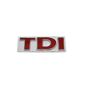 Emblema 3D in Metallo TDI, Badge per Griglia Anteriore Auto, <span class=keywords><strong>Adesivo</strong></span> per <span class=keywords><strong>Volkswagen</strong></span> VW - Product Image 5