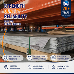 High Quality 2507 Embossed 8.0mm x 1500mm 5x10' JIS G4305 Stainless Steel Sheet with Tight Tolerance - Product Image 1