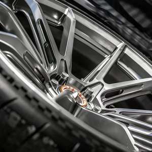 Jantes SAiLen personnalisées forgées chromées multi-rayons durables 5x100/112/120 PCD 18-22 pouces à déport profond de haute qualité, ajustement universel - Product Image 2