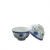 Bol à dîner en céramique rose de qualité supérieure, personnalisé, écologique, non toxique, nouveau style chinois, pour melon, flocons d'avoine, pédicure