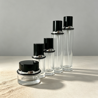 Ensembles d'emballages cosmétiques en verre : pots à crème 30, 50, 100 g, flacons compte-gouttes pour huile capillaire 30 ml, flacons à lotion uniques avec pompe à pression 50, 100, 120 ml