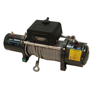 <span class=keywords><strong>Treuil</strong></span> électrique pour véhicule 12000LBS <span class=keywords><strong>treuil</strong></span> à câble métallique télécommandé 24V pour voiture et bateau petits treuils 12 volts pour route et remorque - Product Image 4