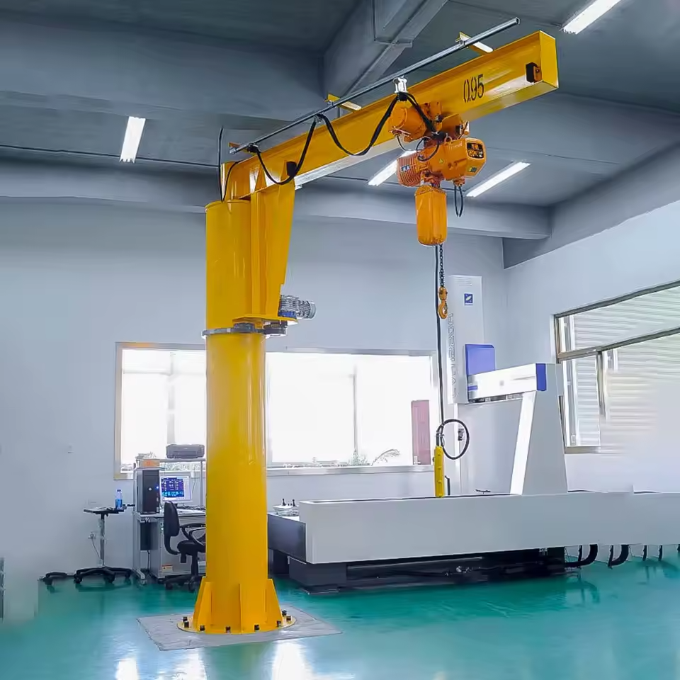 Премиум 2Ton BZ Jib кран с фиксированной колонной для обработки промышленных материалов