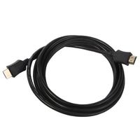 Cable de 1.5M de Alta Velocidad con Blindaje Trenzado, Revestimiento de PVC, Cobre Libre de Oxígeno, Conector Macho-Macho, Resolución 1080P, Embalaje en Bobina para TV