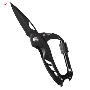 Cuchillo Mosquetón Multifuncional, Herramienta de Seguridad, Destornillador, Rompecristales para Emergencias al Aire Libre, GZ RTS, Pedido Mixto al por Mayor - Product Image 2