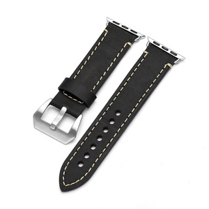 38mm 42mm D'<span class=keywords><strong>apple</strong></span> <span class=keywords><strong>Montre</strong></span> Crazy Horse En Cuir Véritable <span class=keywords><strong>Bracelet</strong></span> <span class=keywords><strong>Montre</strong></span> <span class=keywords><strong>Bracelet</strong></span> - Product Image 1