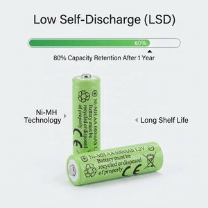 Baterías Recargables <span class=keywords><strong>Ni</strong></span>-<span class=keywords><strong>MH</strong></span> de 1.2V Económicas, Celdas <span class=keywords><strong>HR6</strong></span> HR03 Nimh AA AAA de 600mah para Lámparas Solares de Jardín y Lámparas de Césped - Product Image 6
