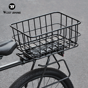 West <span class=keywords><strong>Bike</strong></span> 20l Grote Capaciteit Quick Release Fiets Cargo Rack Aluminium <span class=keywords><strong>Mountain</strong></span> Road <span class=keywords><strong>Bike</strong></span> Achtermand - Product Image 1