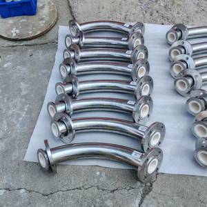 鉱業向けセラミックライニング鋼複合材SS304/316ステンレス鋼シームレスパイプ継手 - Product Image 5