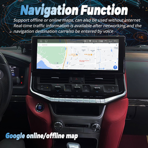 16.2 "<span class=keywords><strong>Android</strong></span> Car đa phương tiện GPS Video Player cho TOYOTA LAND CRUISER lc200 nâng cấp <span class=keywords><strong>lc300</strong></span> VX-R 2008-2021 trung tâm Carplay màn hình - Product Image 3
