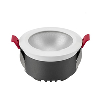AC110V AC220V Lampu Sorot LED Tersembunyi 7W 12W Lampu Spot IP65 Tahan Air Lampu Sorot LED Plafon untuk Dapur Kamar Mandi