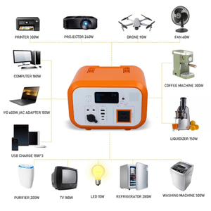 ソーラー発電機600w220vリチウム電池ソーラージャッキーポータブルパワーバンクステーションソーラーパネル1000w価格純粋な正弦波MPPT - Product Image 4