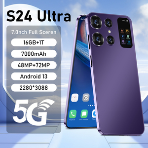 Téléphone Android S24 Ultra 5G à écran HD, best-seller, avec caméra arrière 108MP, processeur Octa Core, système d'exploitation multilingue - Français, <span class=keywords><strong>Allemand</strong></span> - Product Image 4