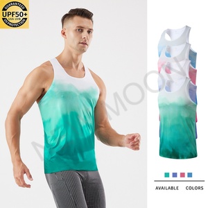 Chaleco Deportivo Personalizado para Maratón, Sublimado, con Estampado Completo, Sin Costuras, para Entrenamiento de Atletismo, Transpirable, Sin Mangas - Product Image 1