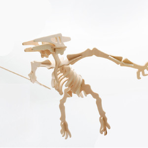 2025 phổ biến trẻ em của khủng long ghép hình câu đố tự làm bằng gỗ trò chơi câu đố 3D câu đố bằng gỗ - Product Image 3