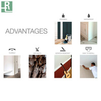 RUITONG — éclairage LED en polystyrène, moulage de couronne décorative