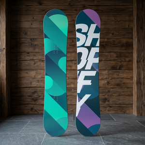 Snowboard 159 cm in Fibra di Carbonio, Costruzione Sandwich Cap Resistente, per Sport Invernali e Gare - Product Image 2
