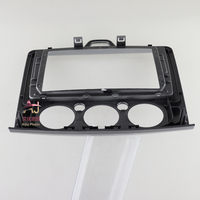 Marco para Radio de Coche para Ford Focus 1999-2009 con Aire Acondicionado Manual, Reproductor de DVD Android de 9 Pulgadas, Unidad Principal de Radio, Altavoz Estéreo, Panel de Radio para Coche
