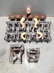 Baş bebek oyuncak ördek Pvc ürünleri silikon fırın Rotomolding yumuşak bebek yapma makinesi - Product Image 2