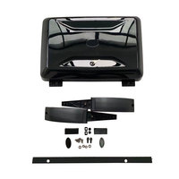 Porte-engrenage latéral ABS noir brillant pour Land Rover 90/110/130 Defender 2020 + accessoire de stockage tout-terrain Installation facile