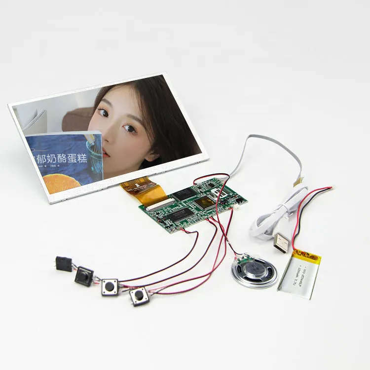 Hot paper mini mp4 player module display video screen player lcd tft display