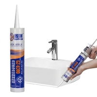 Sellador de Silicona GZ-9300 de Curado Rápido, Sellador de Construcción de Secado Rápido, Impermeable, Elástico, de Alta Calidad para Ventanas y Puertas