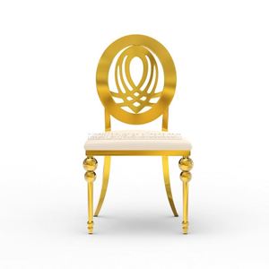 <span class=keywords><strong>Sedia</strong></span> Dorata in Acciaio Inossidabile per Banchetti di Fabbrica - Product Image 6