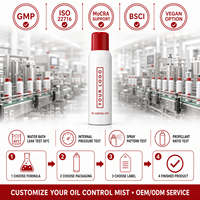 Spray Fixateur de Maquillage Matifiant Contrôle Sébum Effet Brume Fine pour Tous Types de Peau Résistant à l'Eau Marque Blanche Fabricant OEM