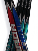 Bâton de hockey professionnel ergonomique 100% carbone intégral, haute résistance, léger, antidérapant, impression sérigraphique OEM